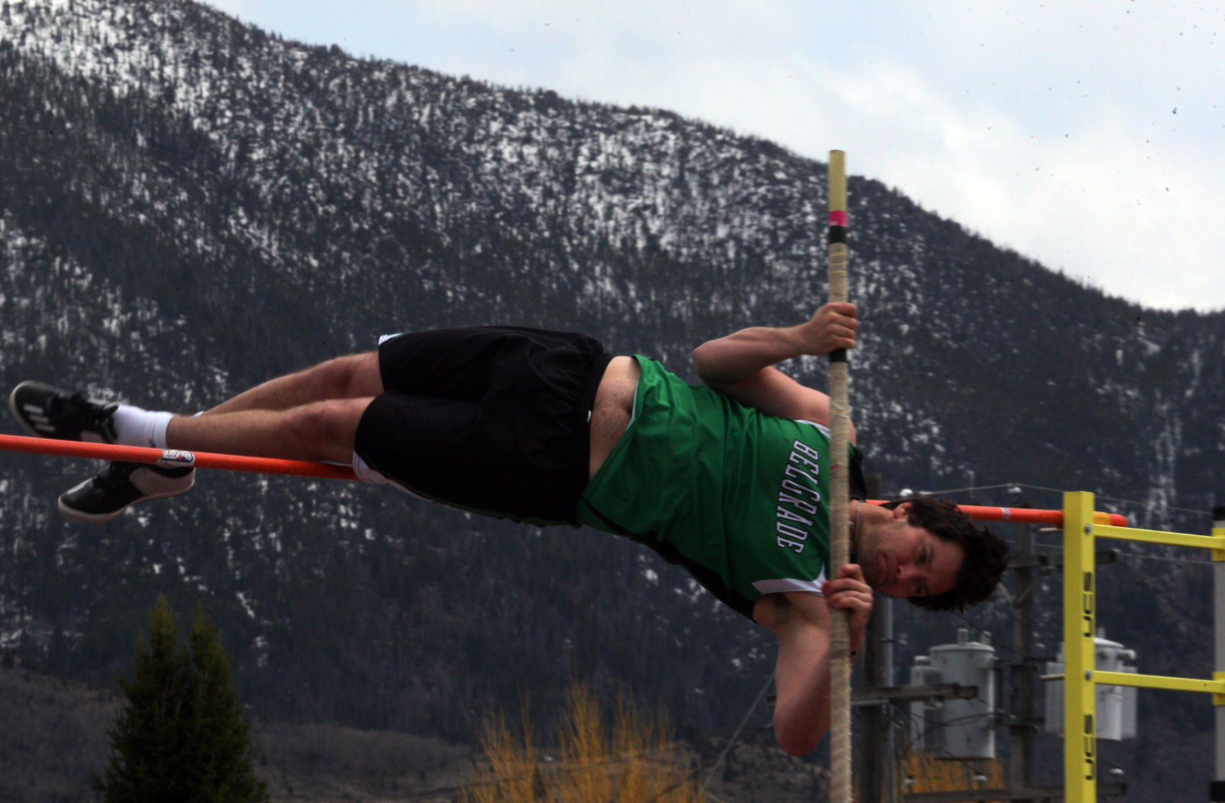 Vaulting over